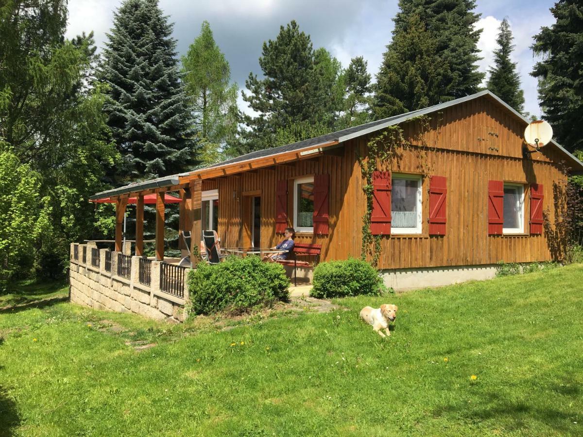 Ferienhaus "Am Bergblick" Sebnitz Exterior foto